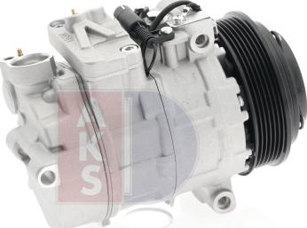 AKS Dasis 850990N - Компрессор кондиционера autospares.lv