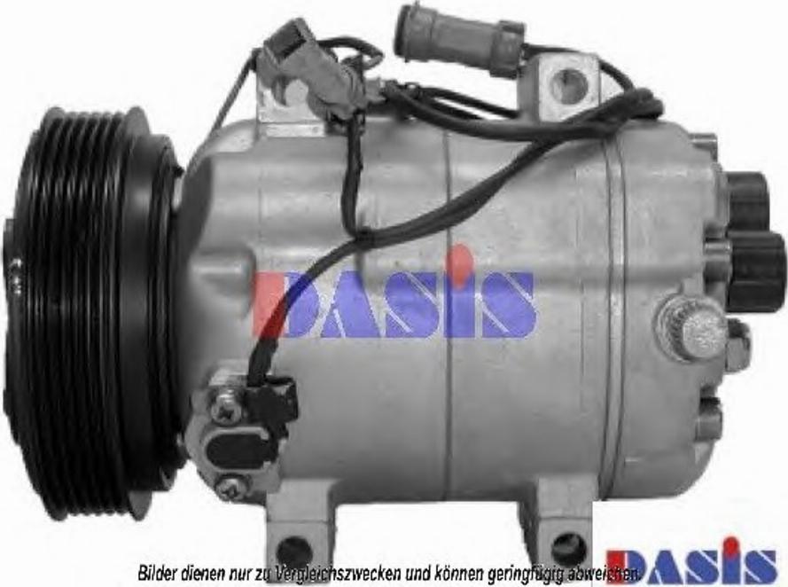 AKS Dasis 850908T - Компрессор кондиционера autospares.lv