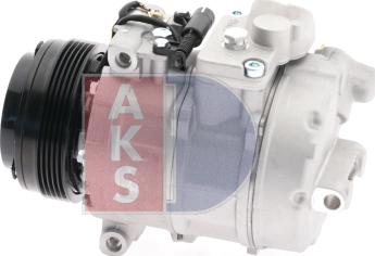 AKS Dasis 850535N - Компрессор кондиционера autospares.lv