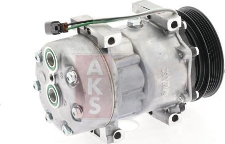 AKS Dasis 850669N - Компрессор кондиционера autospares.lv