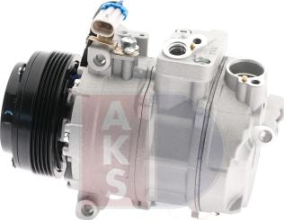 AKS Dasis 850603N - Компрессор кондиционера autospares.lv