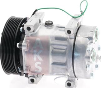 AKS Dasis 850670N - Компрессор кондиционера autospares.lv