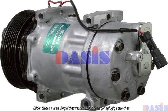 AKS Dasis 850852N - Компрессор кондиционера autospares.lv