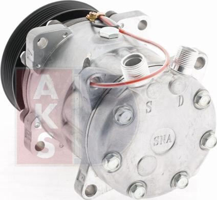 AKS Dasis 850887N - Компрессор кондиционера autospares.lv