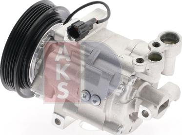 AKS Dasis 850369N - Компрессор кондиционера autospares.lv