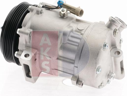 AKS Dasis 850387N - Компрессор кондиционера autospares.lv