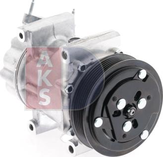 AKS Dasis 850243N - Компрессор кондиционера autospares.lv