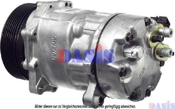 AKS Dasis 850200N - Компрессор кондиционера autospares.lv