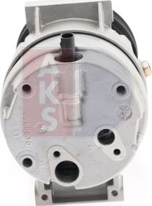 AKS Dasis 850232N - Компрессор кондиционера autospares.lv