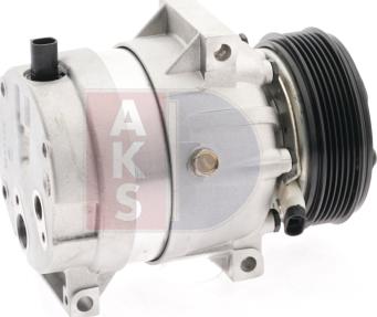 AKS Dasis 850232N - Компрессор кондиционера autospares.lv