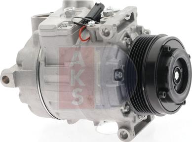 AKS Dasis 850221N - Компрессор кондиционера autospares.lv