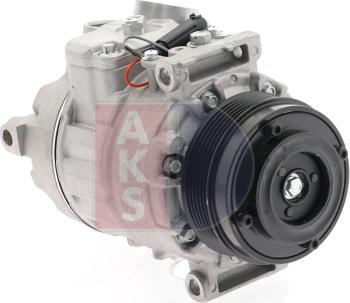 AKS Dasis 850221N - Компрессор кондиционера autospares.lv