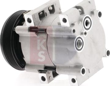 AKS Dasis 850791N - Компрессор кондиционера autospares.lv