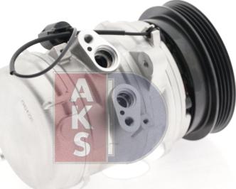 AKS Dasis 850765N - Компрессор кондиционера autospares.lv