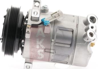 AKS Dasis 850712N - Компрессор кондиционера autospares.lv