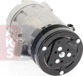 AKS Dasis 851911N - Компрессор кондиционера autospares.lv