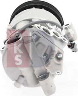 AKS Dasis 851912N - Компрессор кондиционера autospares.lv