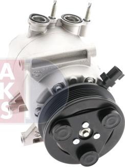 AKS Dasis 851541N - Компрессор кондиционера autospares.lv