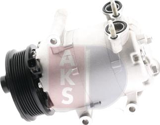 AKS Dasis 851541N - Компрессор кондиционера autospares.lv