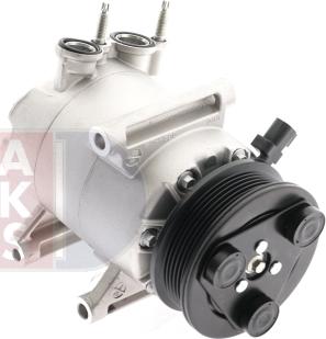 AKS Dasis 851541N - Компрессор кондиционера autospares.lv