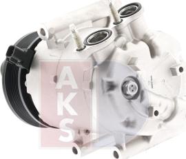 AKS Dasis 851541N - Компрессор кондиционера autospares.lv