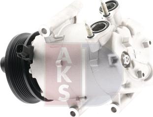 AKS Dasis 851541N - Компрессор кондиционера autospares.lv