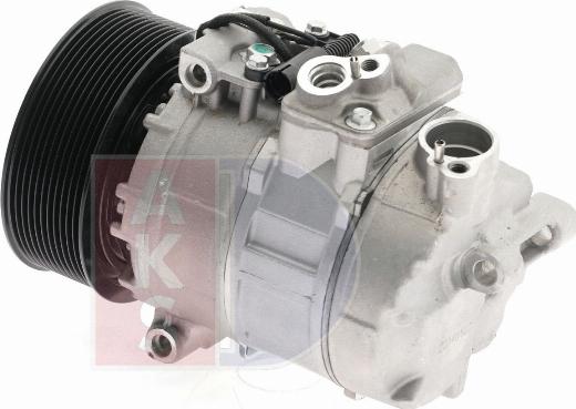 AKS Dasis 851547N - Компрессор кондиционера autospares.lv