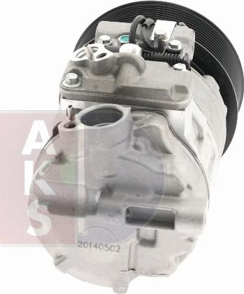 AKS Dasis 851547N - Компрессор кондиционера autospares.lv