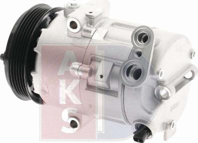 AKS Dasis 851554N - Компрессор кондиционера autospares.lv