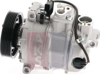 AKS Dasis 851557N - Компрессор кондиционера autospares.lv