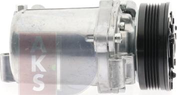 AKS Dasis 851535N - Компрессор кондиционера autospares.lv