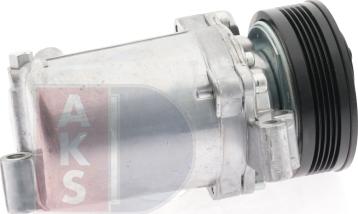 AKS Dasis 851535N - Компрессор кондиционера autospares.lv