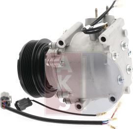 AKS Dasis 851577N - Компрессор кондиционера autospares.lv