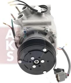 AKS Dasis 851577N - Компрессор кондиционера autospares.lv