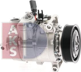 AKS Dasis 851656N - Компрессор кондиционера autospares.lv