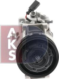 AKS Dasis 851656N - Компрессор кондиционера autospares.lv