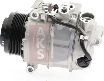 AKS Dasis 851688N - Компрессор кондиционера autospares.lv