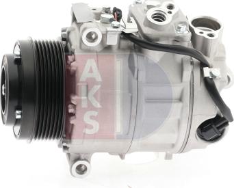 AKS Dasis 851688N - Компрессор кондиционера autospares.lv