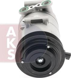 AKS Dasis 851096N - Компрессор кондиционера autospares.lv