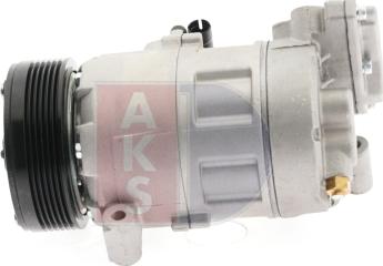 AKS Dasis 851083N - Компрессор кондиционера autospares.lv