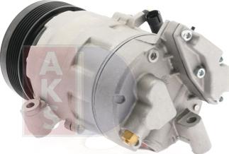 AKS Dasis 851083N - Компрессор кондиционера autospares.lv