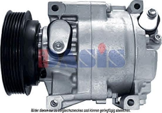 AKS Dasis 851036N - Компрессор кондиционера autospares.lv