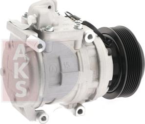 AKS Dasis 851843N - Компрессор кондиционера autospares.lv