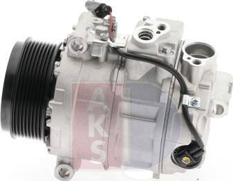 AKS Dasis 851853N - Компрессор кондиционера autospares.lv