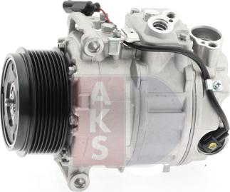 AKS Dasis 851853N - Компрессор кондиционера autospares.lv