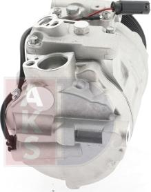 AKS Dasis 851853N - Компрессор кондиционера autospares.lv