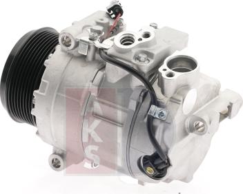 AKS Dasis 851853N - Компрессор кондиционера autospares.lv