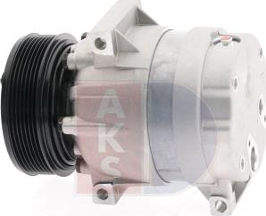 AKS Dasis 851884N - Компрессор кондиционера autospares.lv