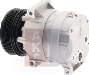 AKS Dasis 851884N - Компрессор кондиционера autospares.lv