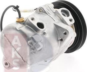 AKS Dasis 851714N - Компрессор кондиционера autospares.lv